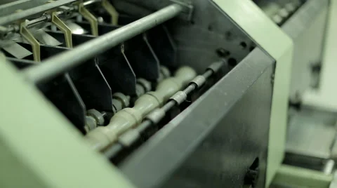 Egg factory Stock Footage 57769079