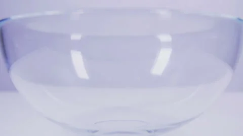 Egg fall in a bowl slow motion Stock Footage 58761429