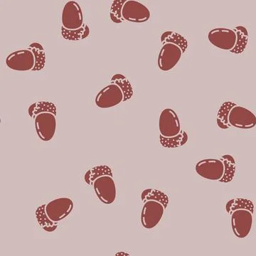 Egg farm hen glyph vector seamless pattern Stock Illustration