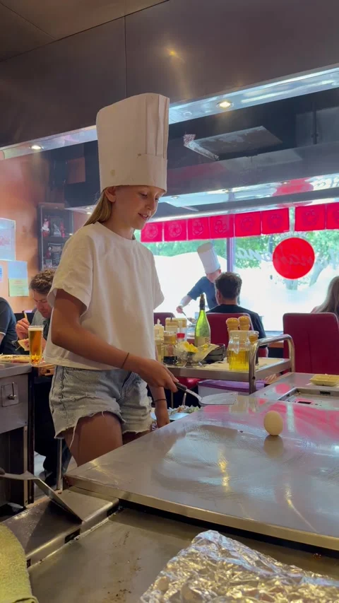 Egg Flip Challenge Gone Wrong, Newcastle upon Tyne, UK - 25 Jul 2026 Stock Footage 341441559