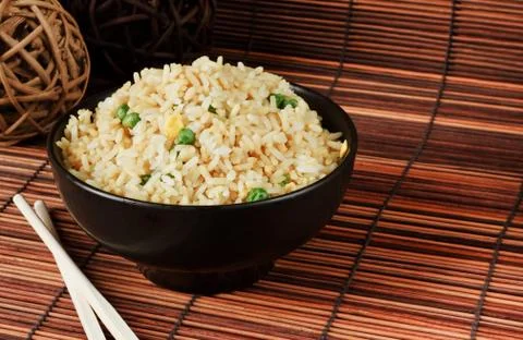 Egg fried rice Stock Photos