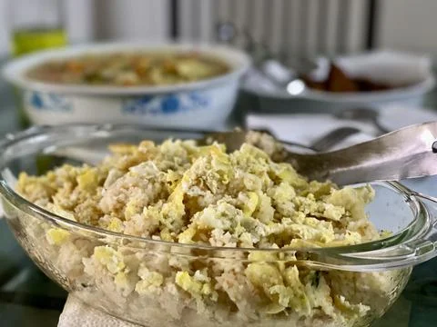 Egg fried rice Stock Photos