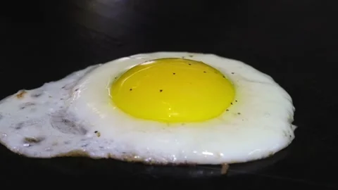 Egg Frying at Restaurant Stock Footage 239031133