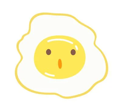 Egg graphics that come out of the shell. Stock Illustration