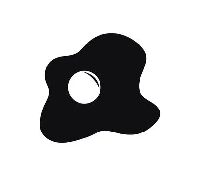 Egg icon illustrated in vector on white background Stock Illustration