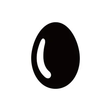 Egg icon stock vector illustration flat design イラスト素材