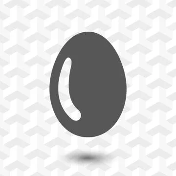 Egg icon stock vector illustration flat design イラスト素材
