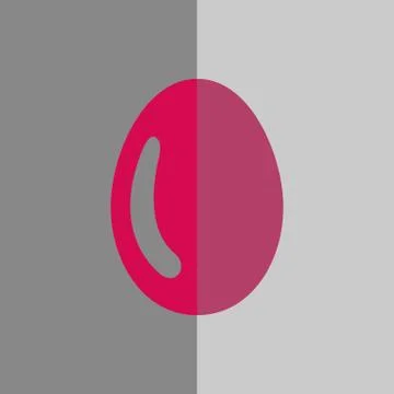 Egg icon stock vector illustration flat design 스톡 일러스트