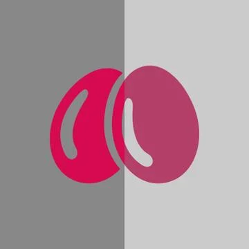 Egg icon  stock vector illustration flat design 스톡 일러스트