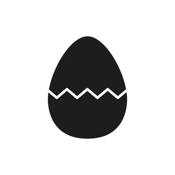 Egg icon vector basic design simple and modern Stock Illustration