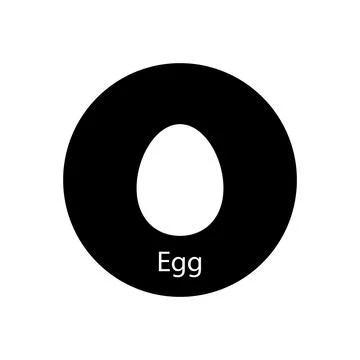 Egg icon vector Stock Illustration