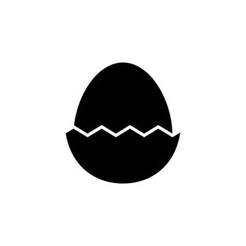 Egg icon vector Stock Illustration