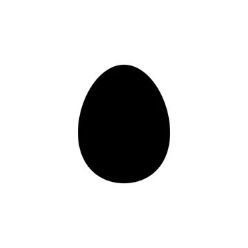 Egg icon vector Stock Illustration