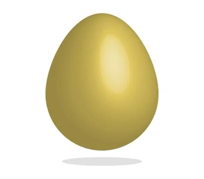 Egg icon on white background Stock Illustration