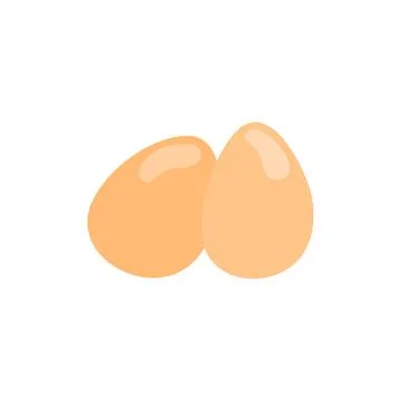 Egg icon on a white background. Vector illustration Stock Illustration