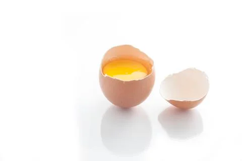 Egg isolate 写真素材