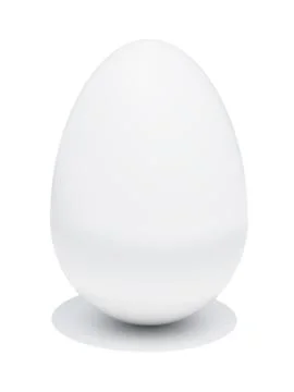 Egg isolated on white background Stock Illustration