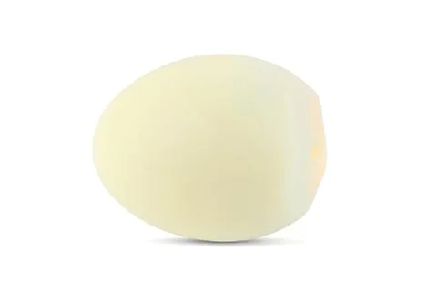 Egg isolated on white background Stock Photos