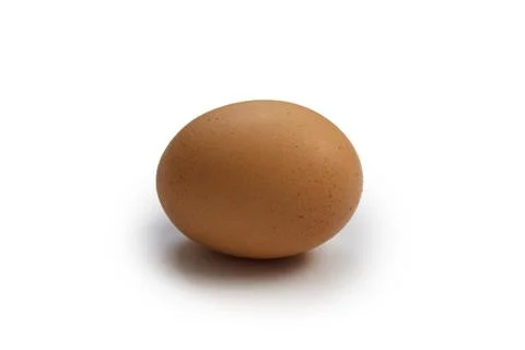 Egg isolated on white background. Stock-Fotos