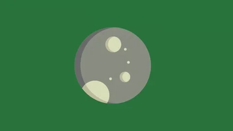 An egg on it and white sphere background isolated isolated on green screen Stock Footage 336858208