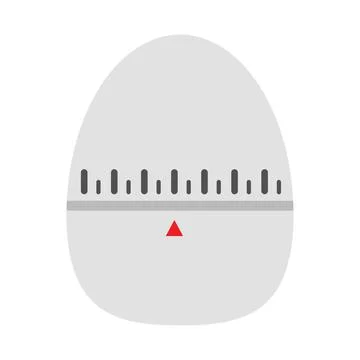 Egg kitchen timer clip art vector illustration Stock Illustration
