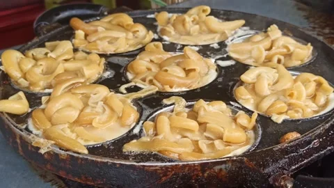 Egg macaroni Stock-Footage 244108990