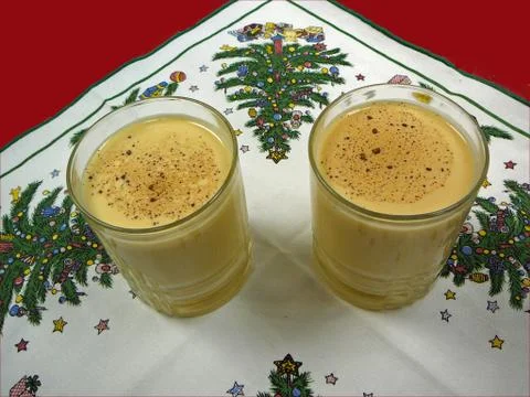 Egg Nog Stock Photos