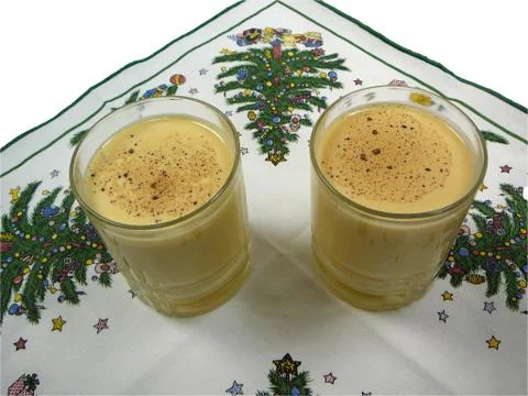 Egg Nog Stock Photos