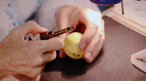 Egg painting Stock-Footage 913426