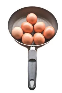 Egg pan Stock Photos