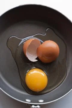 Egg pan Stock Photos