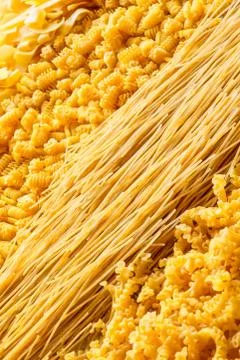 Egg Pasta background Stock Photos