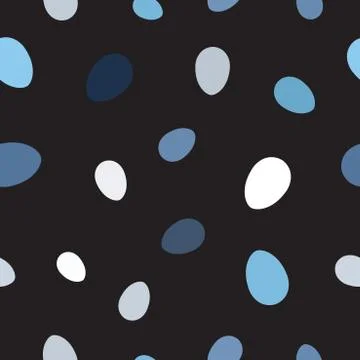 Egg pattern. Seamless vector Stock Illustration