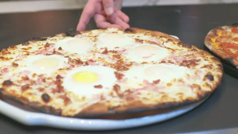 Egg pizza Vidéo 160502838