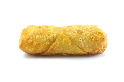 Egg roll and fortune cookie Foto stock