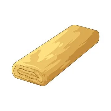 Egg Roll illustration Stock Illustration
