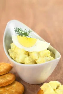 Egg salad Stock Photos