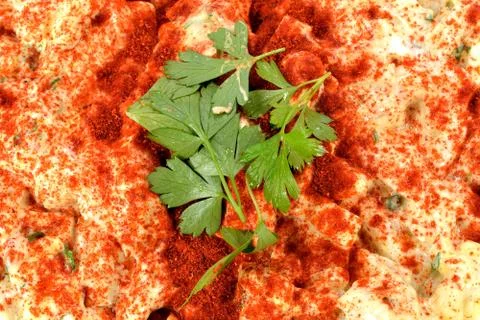 Egg salad Stock Photos