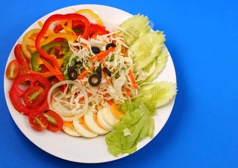 Egg salad Stock Photos