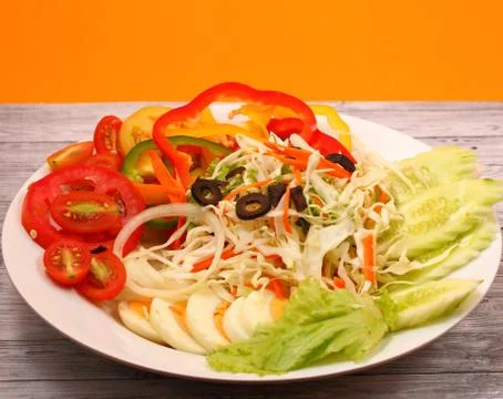 Egg salad Stock Photos