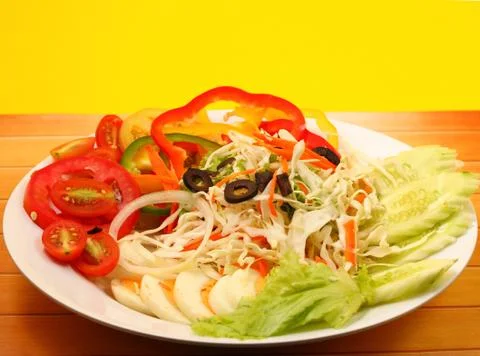 Egg salad Stock Photos