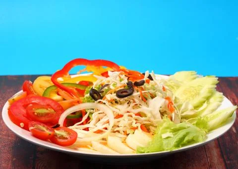 Egg salad Stock Photos