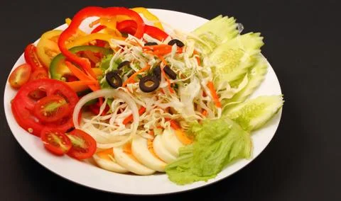 Egg salad Stock Photos