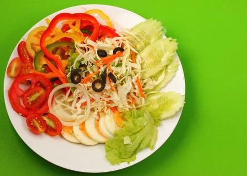 Egg salad Stock Photos