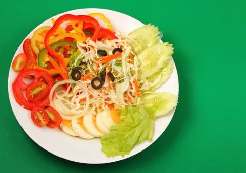 Egg salad Stock Photos