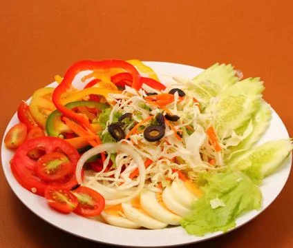 Egg salad Stock Photos