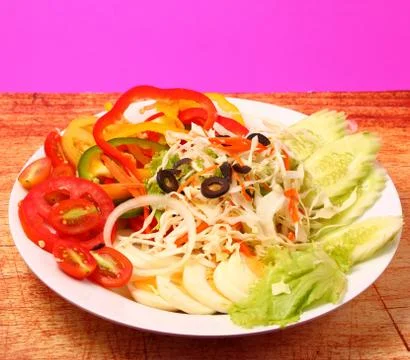 Egg salad Stock Photos