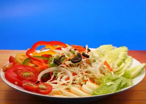 Egg salad Stock Photos