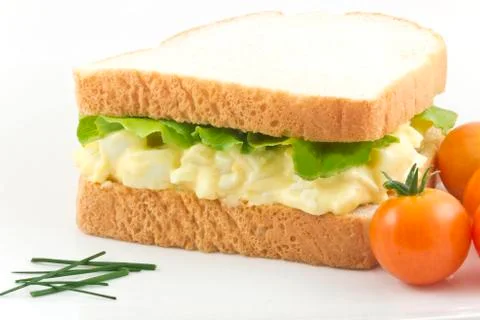 Egg salad sandwich Stock Photos