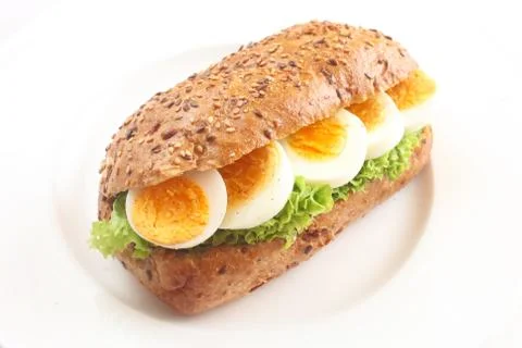 Egg Sandwich Stock Photos
